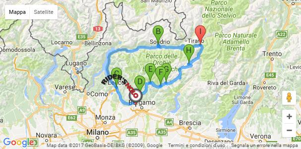 Tour of the Lecco lake and mountains of Bergamo